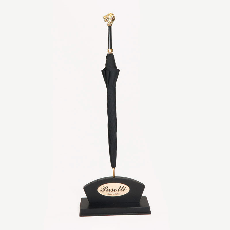 Men's umbrella with gold lion