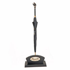 Black umbrella with black panther