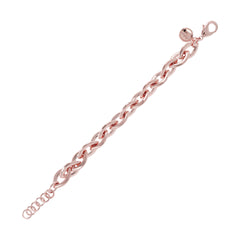 Rose chain bracelet