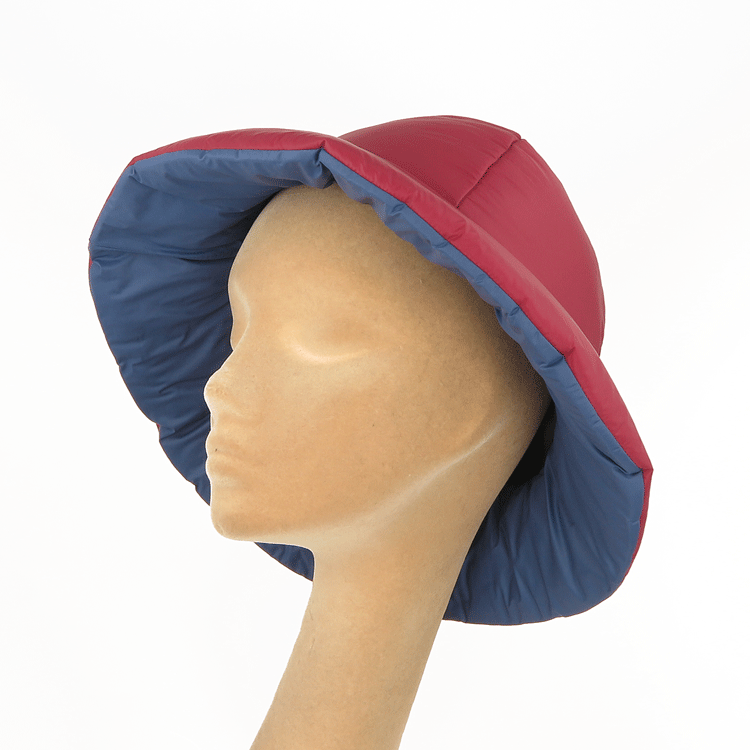 Padded rain hat