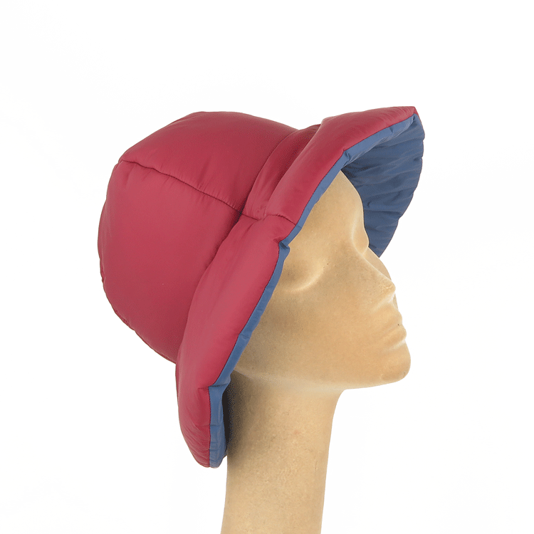 Padded rain hat
