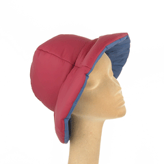 Padded rain hat