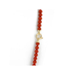 6mm Red Coral Necklace