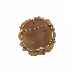 Spilla e ciondolo cammeo con due volti